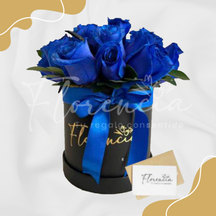BOX Rosas azules